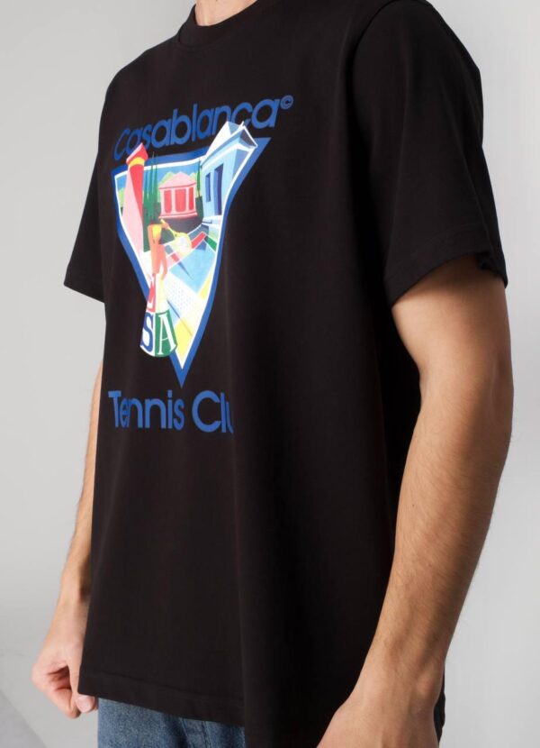 Casablanca T-shirt Black - Image 2
