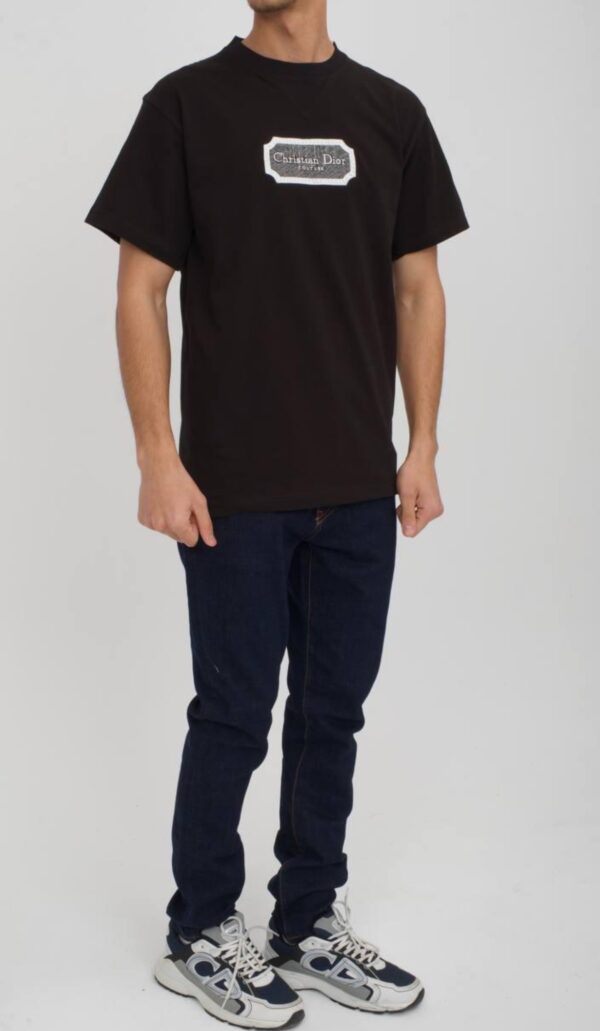 Dior T-shirt Black - Image 3
