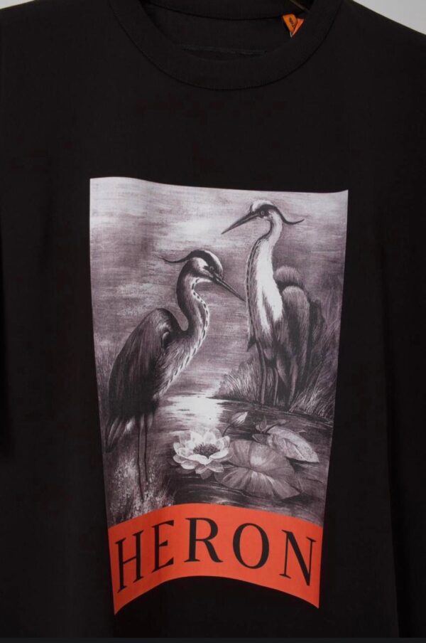 Heron Preston NF Heron T-shirt Black - Image 3