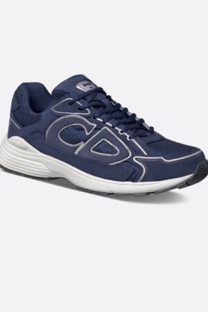 Dior b30 Sneaker Blauw Suède