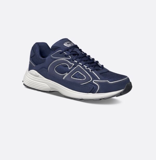 Dior b30 Sneaker Blauw Suède