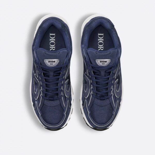 Dior b30 Sneaker Blauw Suède - Image 2