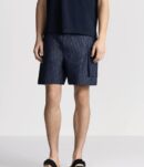 Dior Oblique SwimShort Navy Blue