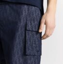 Dior Oblique SwimShort Navy Blue