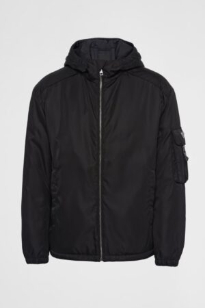 Prada Re-Nylon Blouson Jacket Black