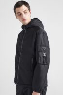 Prada Re-Nylon Blouson Jacket Black