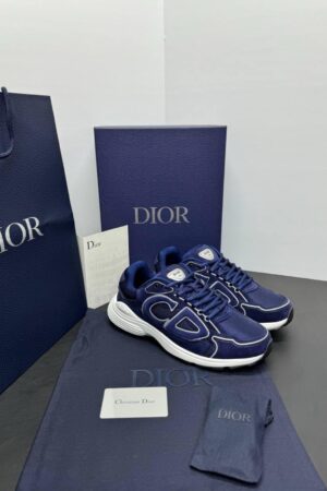 Dior b30 Sneaker Blauw Suède