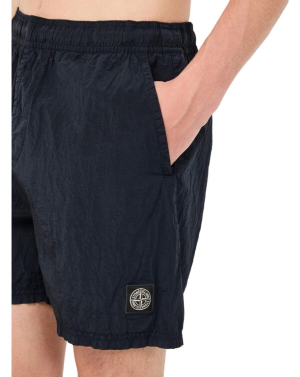 Stone Island Brushes Nylon Zwembroek Navy Blue - Image 3