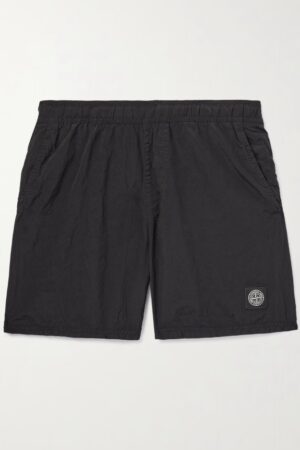 Stone Island Brushes Nylon Zwembroek Black