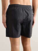 Stone Island Brushes Nylon Zwembroek Black