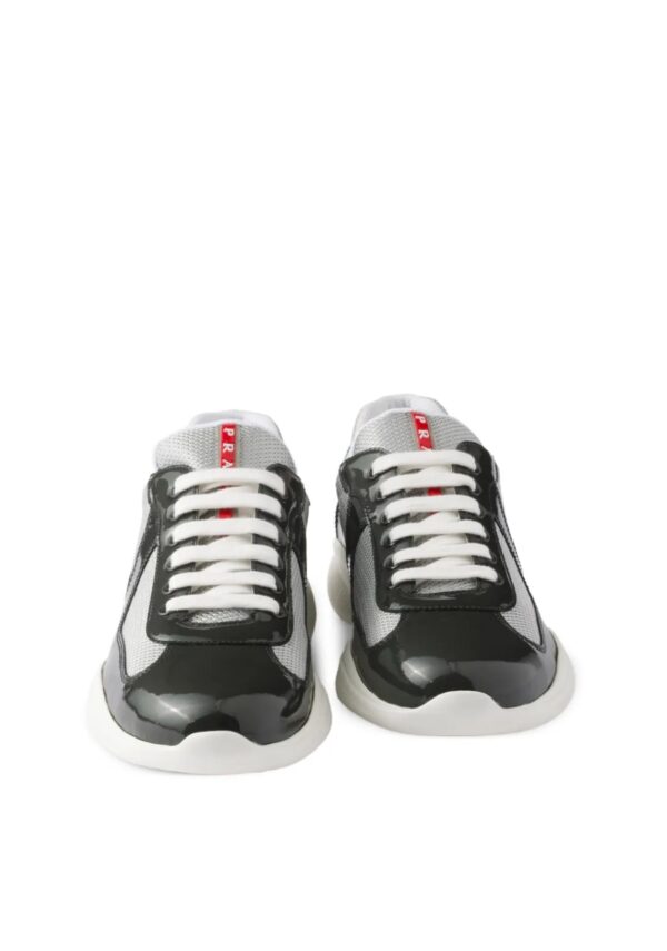 Prada America’s Cup Sneaker Black White - Image 5