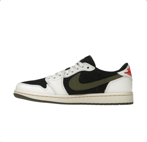 NIKE AIR JORDAN 1 LOW TRAVIS SCOTT OLIVE - Image 2