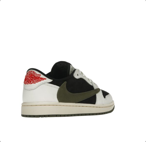 NIKE AIR JORDAN 1 LOW TRAVIS SCOTT OLIVE - Image 3