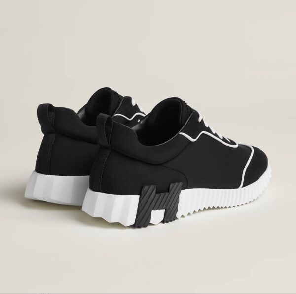Hermes Bouncing Sneaker Black White - Image 4