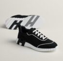 Hermes Bouncing Sneaker Black White
