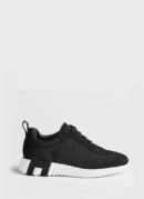 Hermes Bouncing Sneaker Black White