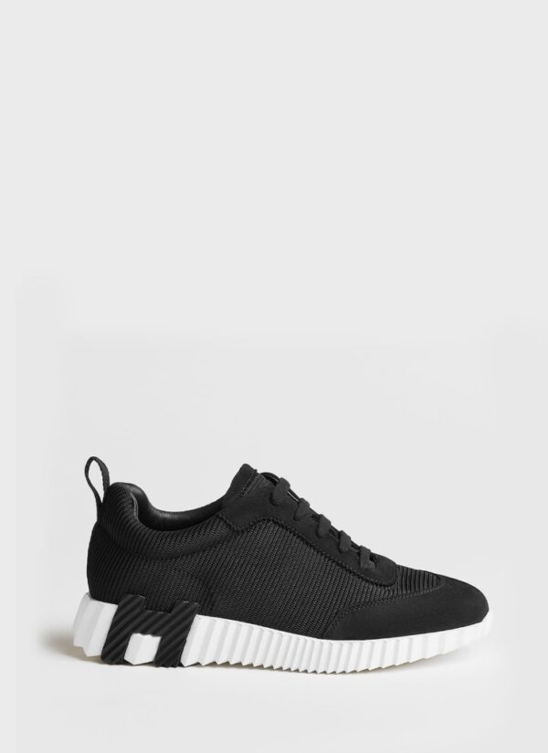 Hermes Bouncing Sneaker Black White