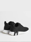 Hermes Bouncing Sneaker Black White