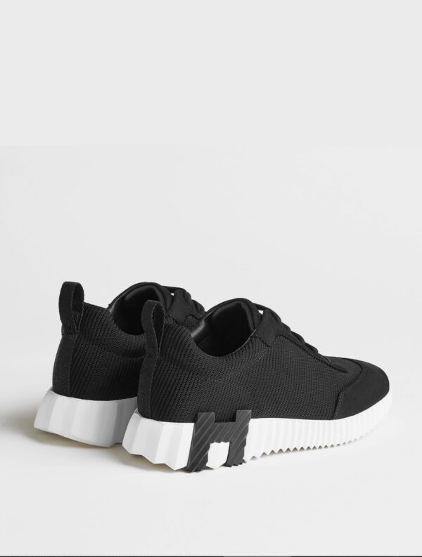 Hermes Bouncing Sneaker Black White - Image 4