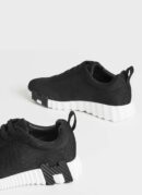 Hermes Bouncing Sneaker Black White