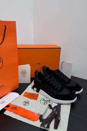Hermes Bouncing Sneaker Black White - 41