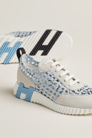 Hermes Bouncing silk trainers