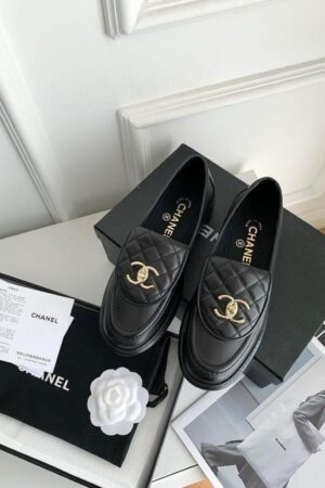 Chanel Loafers Black