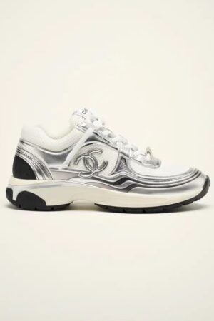 Chanel Sneaker White Grey