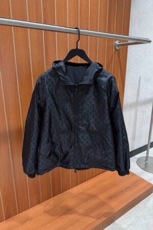 Louis Vuitton Monogram Reversible Jacket Black (valt 1 maat kleiner)